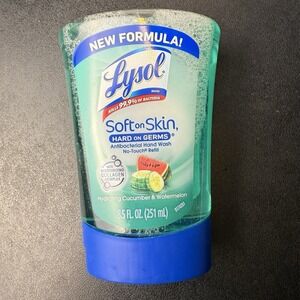 NEW Lysol No Touch Hand Soap Refill Cucumber Melon 8.5 oz NIP‎ Sealed